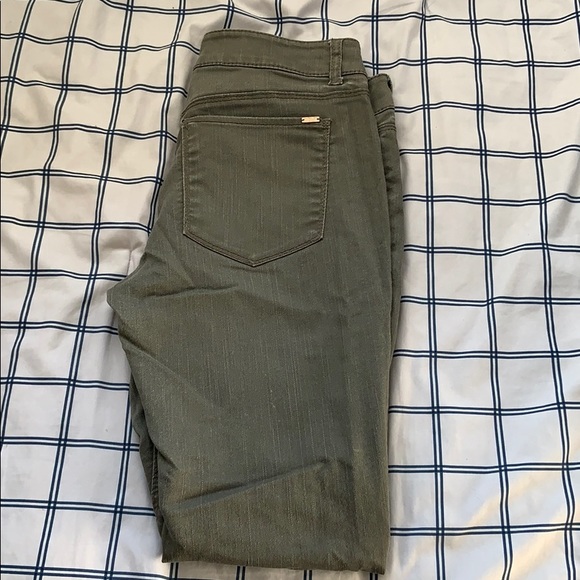 Army Green Skinny Jeans - Picture 3 of 3